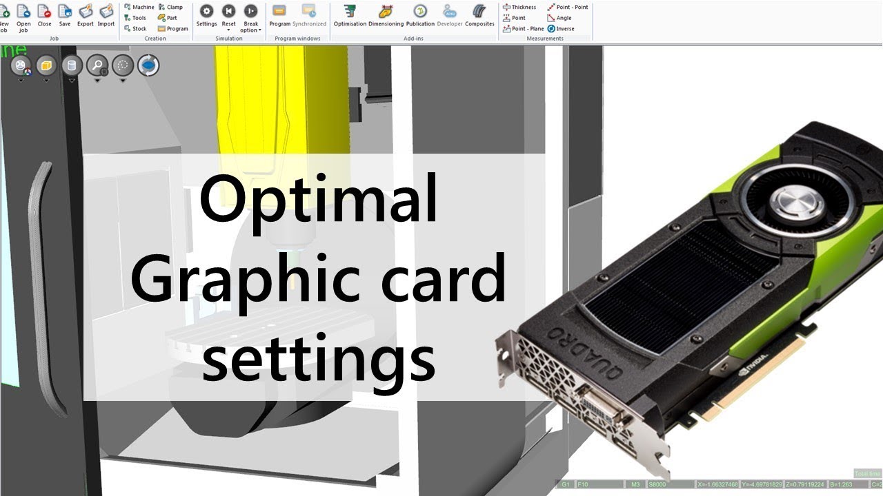Optimal Graphical Card Settings for NCSIMUL Tutorial YouTube