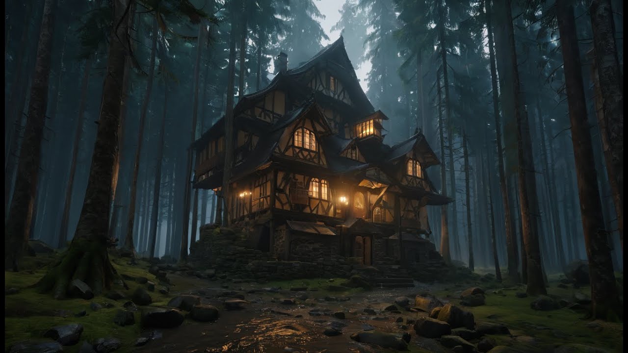 Safe from the Storm: Cozy Cabin Shelter | Rain Sounds to Chase Away Nightmares