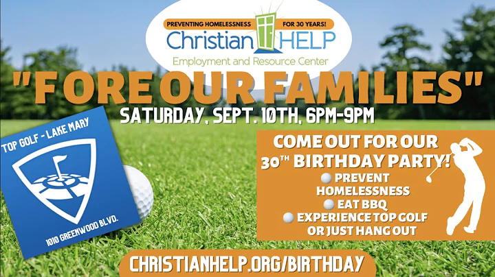 Fore Our Families Promo - Executive Director, Vick...
