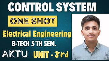 Control system One short |One short control system B-Tech-5th sem. AKTU #oneshot #btech #electrical