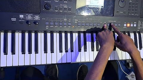 How to save Keyboard voice settings for PSR E453, E463, E353, E443 and S series (worship & Praise)