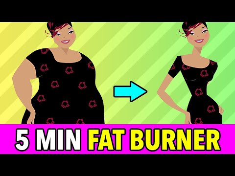 5 Minute FAT BURNER - Best Exercises To Melt Body Fat