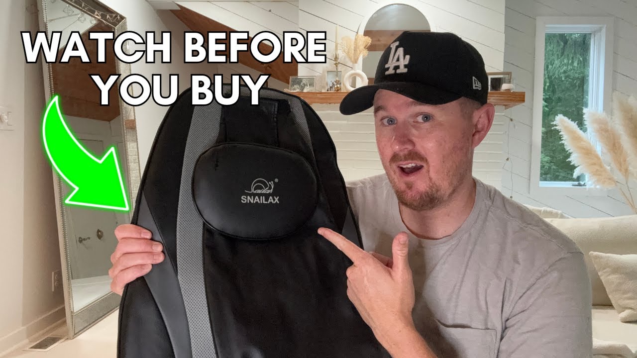 Snailax Back Massager Review: Deep Tissue Relief for Home and Office