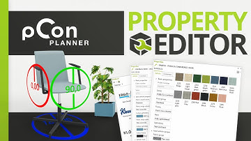 Quickly change Properties in the NEW Structured View | pCon.planner Tutorial
