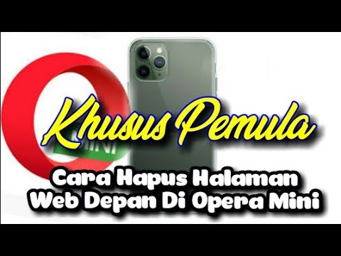 Video: Cara Memadam Halaman Yang Sering Dikunjungi Di Opera