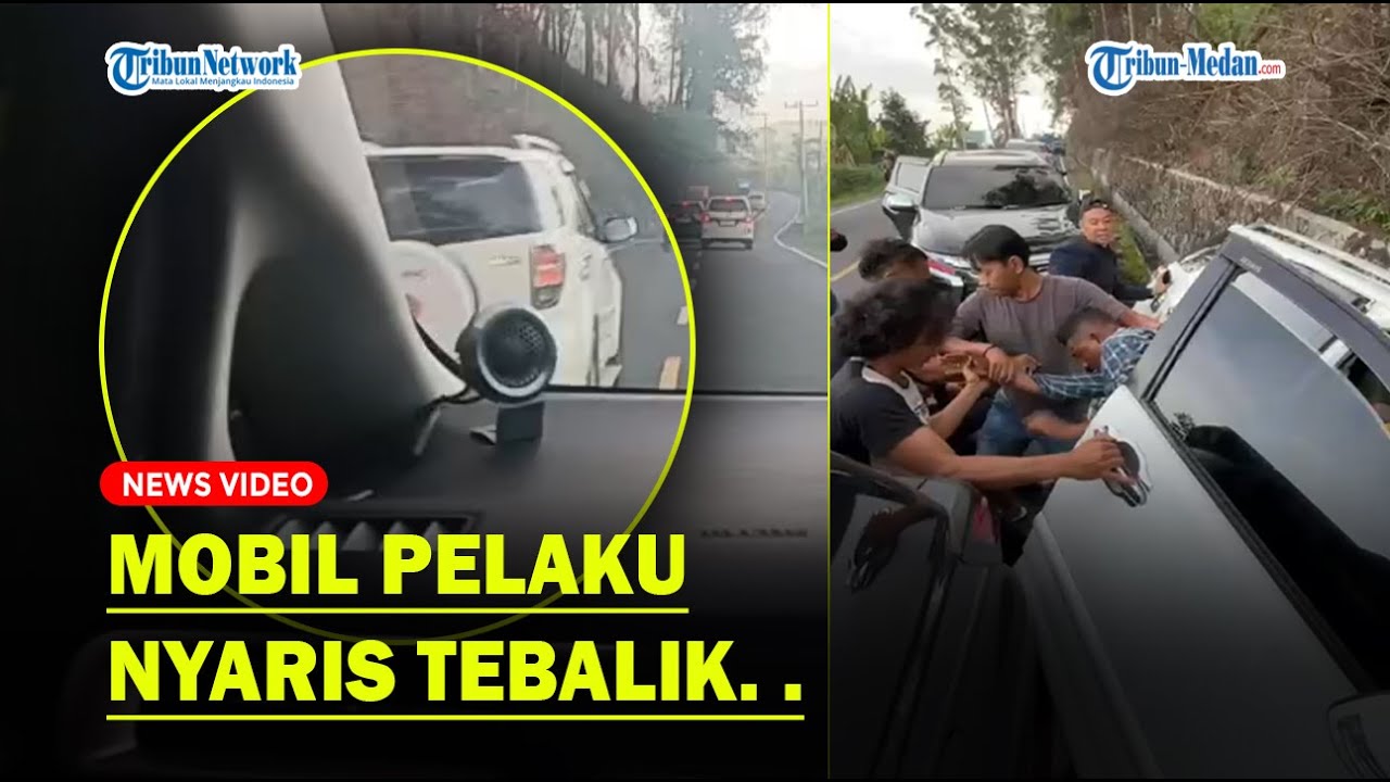 BAK FILM LAGA❗ Mobil Pengedar Ganja Nyaris Tebalik saat Dikejar Polisi