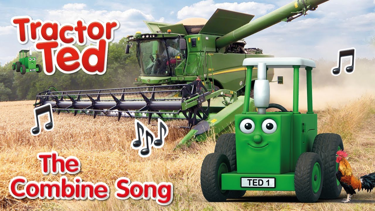 Tractor Ted Sing a Long The Combine Song from Combine Time