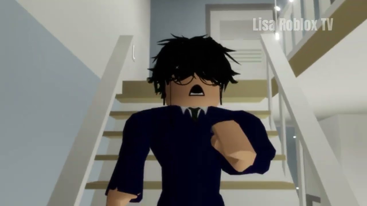 Neighbor guy is obsessed with me Episode 3 we accidentally fell | Lisa Roblox TV￼