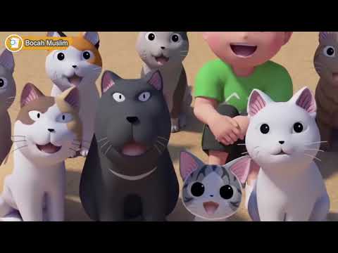  Murottal  Anak  Juz 30 dengan Animasi  Kartun  Kucing Lucu 