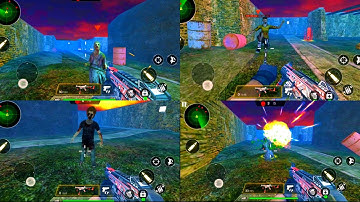 Strike Force Heroes: FPS 3D gameplay android | Map : CEMETERY | Level 1 - 3 gameplay