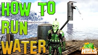 Ark How Run Water And Hide Pipes - Ark Survival Evolved