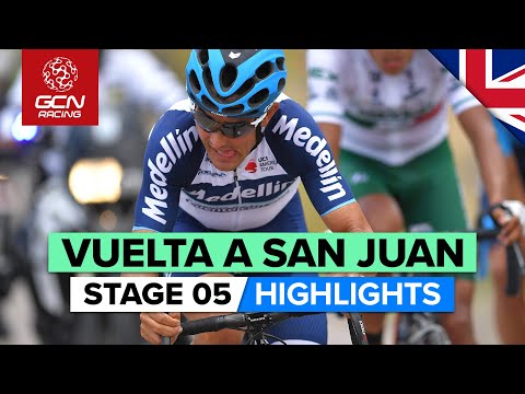 Vuelta a San Juan 2020 Stage 5 HIGHLIGHTS | Crosswind Chaos & Summit Finish