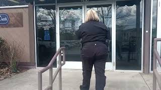 !A revisit County Clerk. Watched but left alone