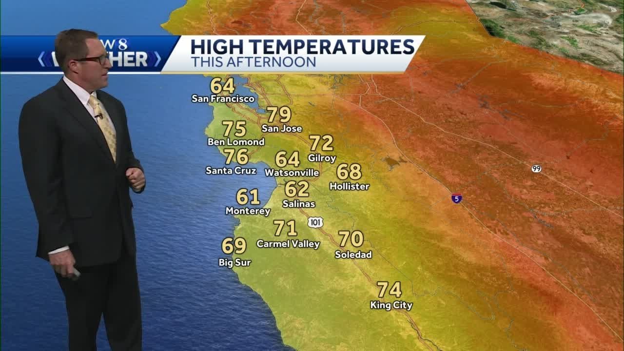 Windy weekend, with warmer temps starting next week - YouTube