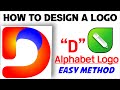 How to Design a logo with Coreldraw | Letter D Logo Design in CorelDraw Tutorial #logo #logodesign