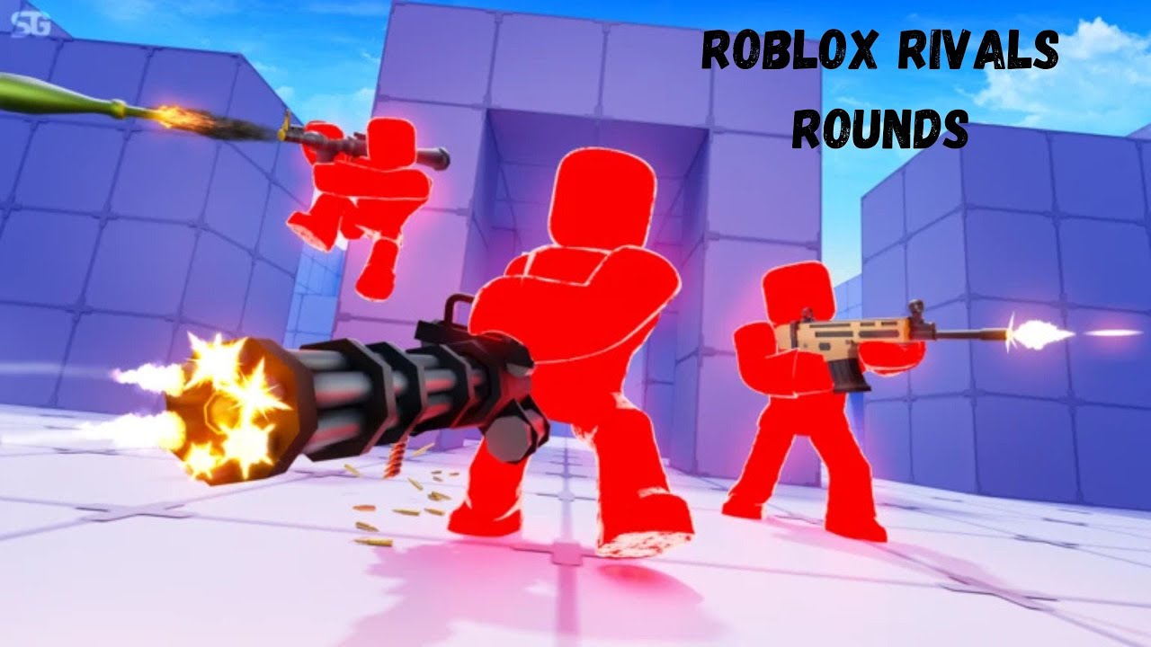 I played roblox rivals against my friends - YouTube