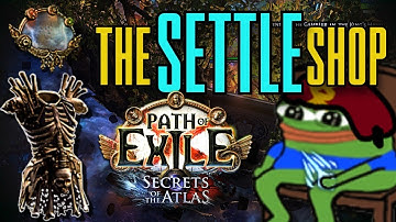 MIRROR CRAFTING A NECROTIC ARMOUR FOR THE SETTLE SHOP - Path of Exile 3.26
