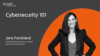 Cybersecurity 101 | Jane Frankland talks to Engati CX