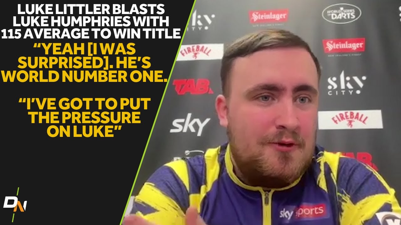 "I'M SURPRISED BY WHAT LUKE HUMPHRIES SAID" | Littler WINS TITLE With 115 Average Vs Humphries