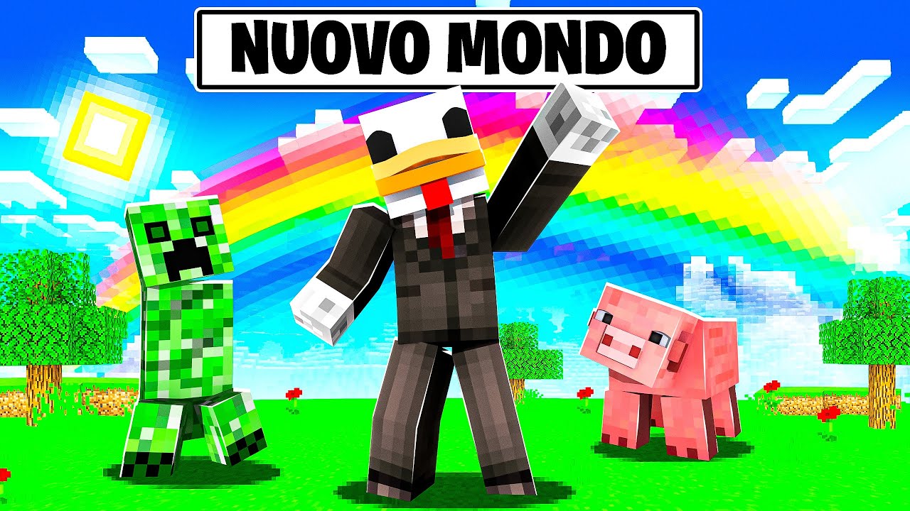 IL MIO NUOVO MONDO DI MINECRAFT - YouTube