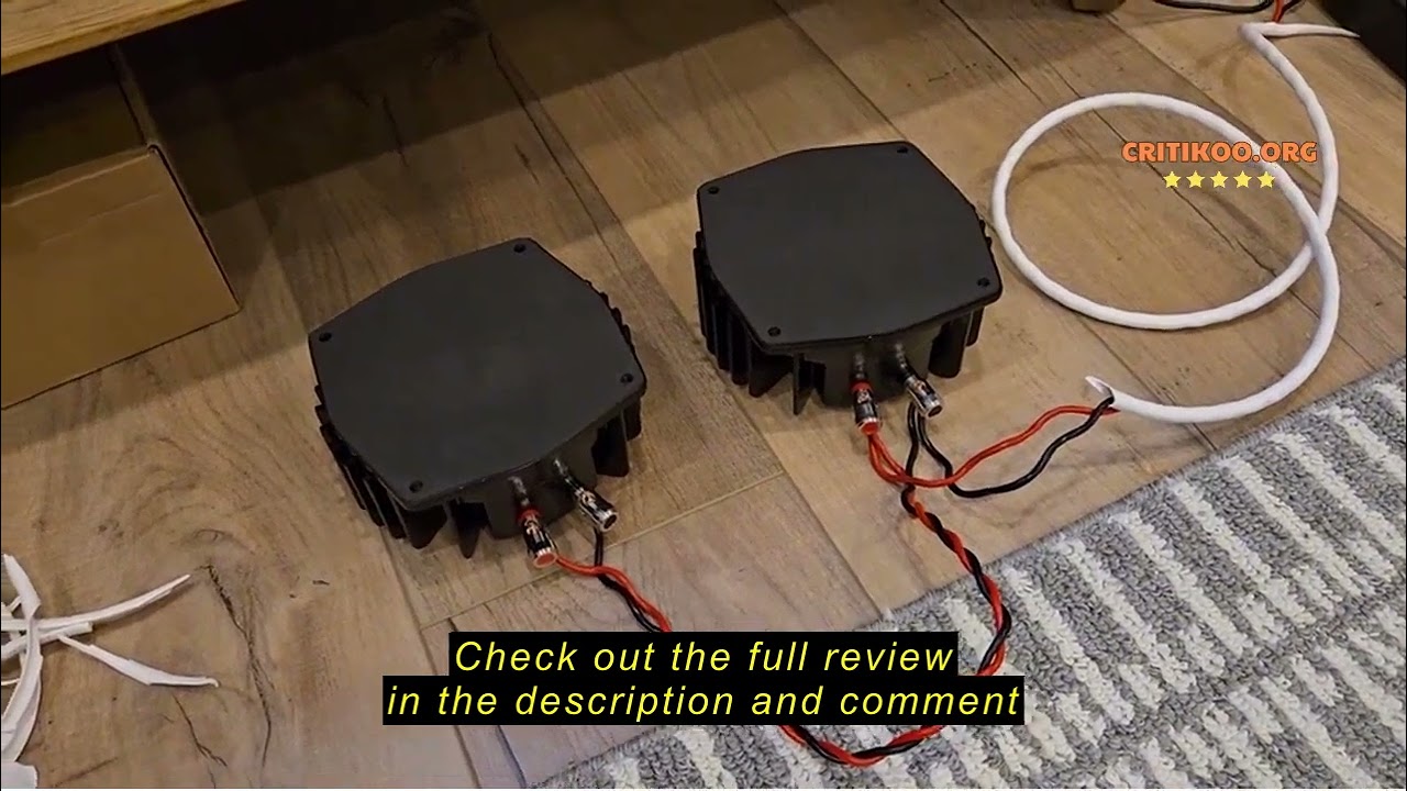 Review Douk Audio BS-1 Bass Shaker: 50W High Power Buttkicker - Tactile Transducer - Subwoofer Lows