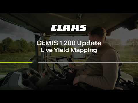 CEMIS 1200 Update 2026 – Live Yield Mapping / Live-Ertragskartierung