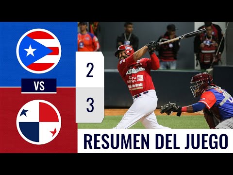Resumen Puerto Rico vs Panamá | Serie del Caribe 2023 5-feb
