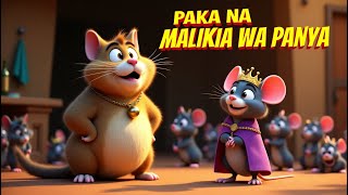 HADITHI TAMU YA VITA YA PAKA NA MALKIA WA PANYA  | AKIMFUNGA PAKA KENGELE  | HADITHI ZA KISWAHILI |