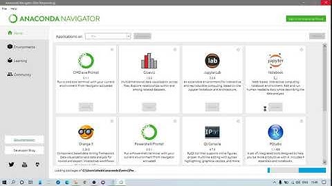 How to install Tensorflow using Anaconda Navigator in Windows 10