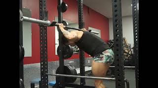 Barbell Behind the Neck press