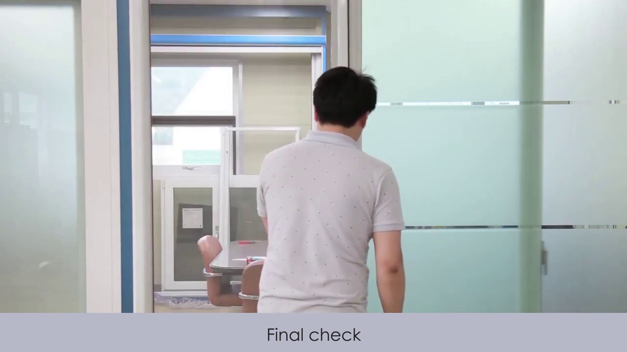 Installation of Techroll Retractable Insect Screen - uPVC Sliding Doors Roll-Up & Roll-Away