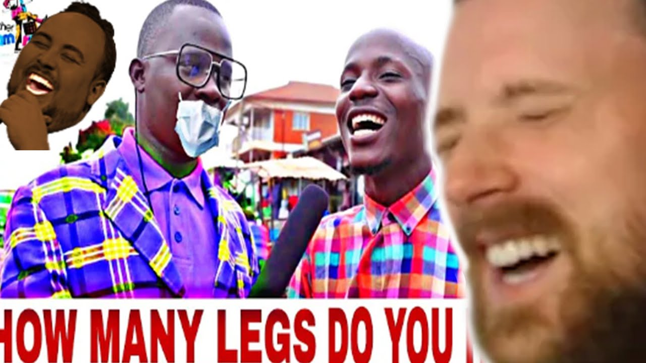 Forsen Reacts - HOW MANY LEGS DO HUMANS HAVE | Teacher Mpamire on the street | Latest African Comedy