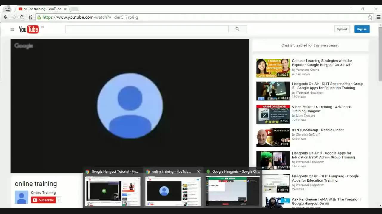 online training - YouTube