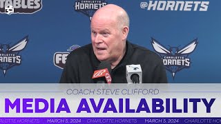 Hornets vs Magic: Coach Clifford Postgame Media Availability | 3/5/2024