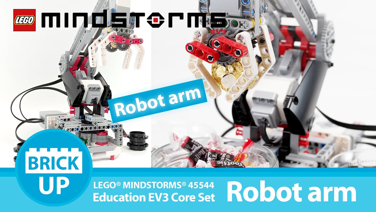 Robot arm - LEGO 45544 MINDSTORMS Education EV3 Core Set - YouTube