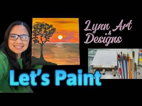 Easy painting #acrylicpainting #biggeners # #viralvideo