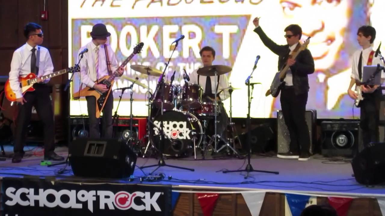 School of Rock Johns Creek Green Onions YouTube