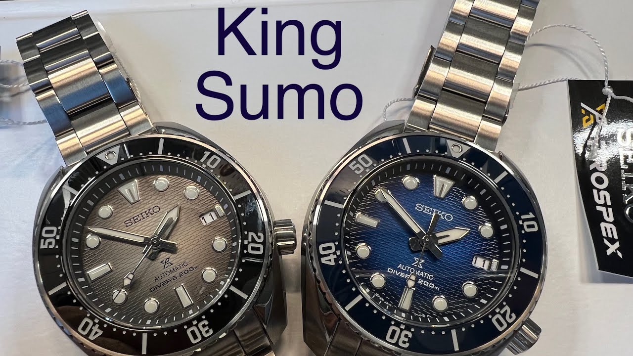 Hands On SEIKO's NEW KING 2022 Sumo's - YouTube