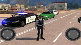 Türk Hızlı Polis Arabası Oyunu 2025- Polis araba oyunu, Direksiyonlu polis arabası gerçek ışıklı screenshot 4