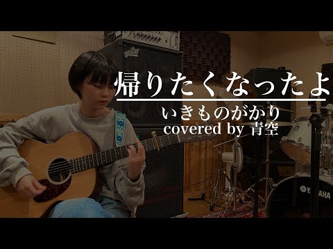 【高校生弾き語り】いきものがかり　帰りたくなったよ　by　青空
