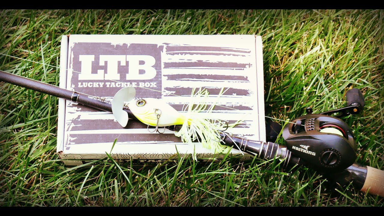 July Lucky Tackle Box XL Bass Unboxing and SOF Sticker Giveaway