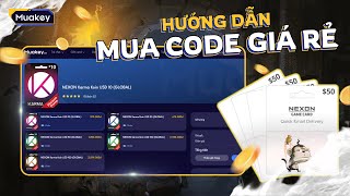Mua code Nexon Card, Karma Koin Card ở đâu rẻ nhất Việt Nam ? Sử dụng Nexon Card như thế nào ?