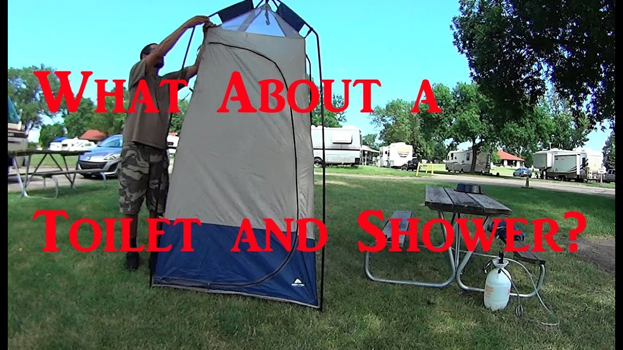 Van Dweller Shower and Toilet On the Road YouTube