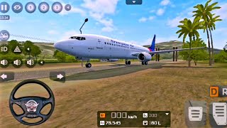 BUSSID FLIGHT MOD ✈- Bus Simulator Indonesia Flight Mod - Bussid Pesawat Sriwijaya Air Mod #shorts screenshot 5