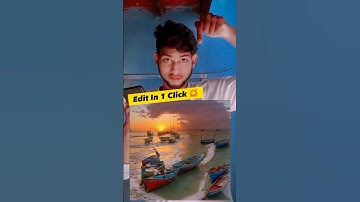 AI illusion Photo Editing in 1 Click #ai #photoediting #viral #editing #ytshort #shorts