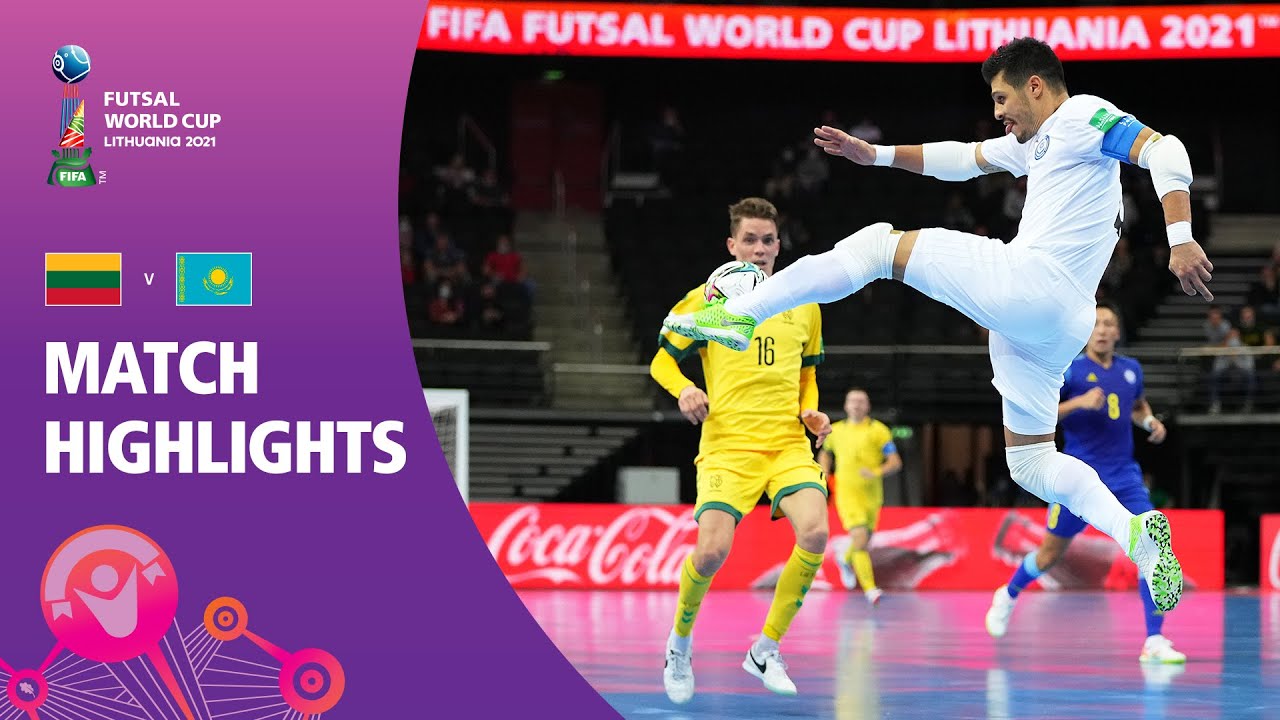 Lithuania v Kazakhstan | FIFA Futsal World Cup 2021 | Match Highlights