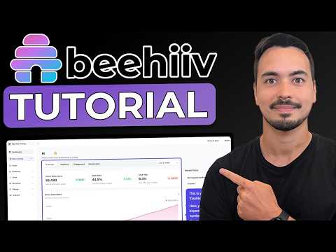Beehiiv Tutorial 2026 ✅ STEP-BY-STEP Email Marketing Campaign Creation For Beginners