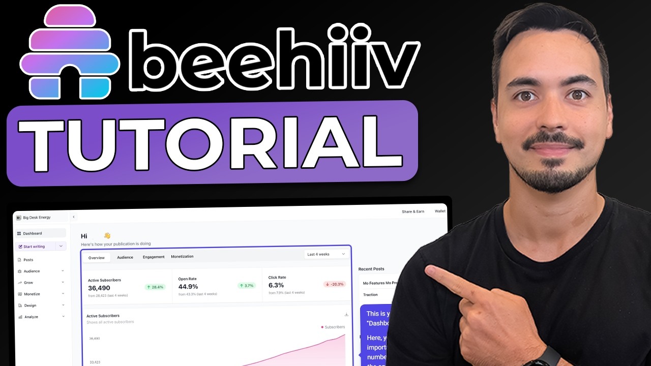 Beehiiv Tutorial 2026 ✅ STEP-BY-STEP Email Marketing Campaign Creation For Beginners