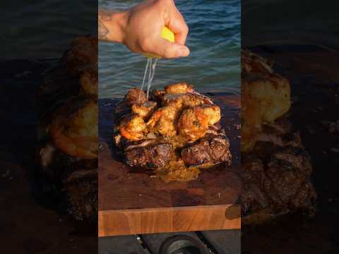 Slow-Cooked Steak Shrimp
