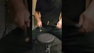 eight stroke singles per hand #drums #rudiments #fyp #epic